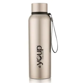 Youp Thermosteel Gold Color Water Bottle DREW - 750 ml